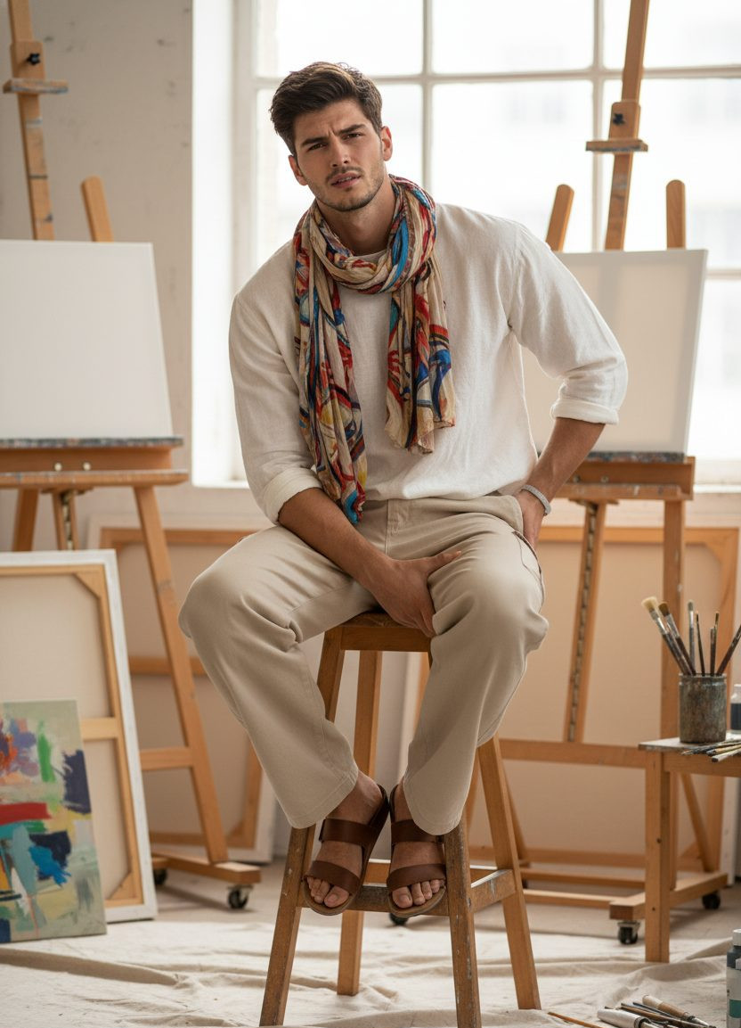 Mr. Bean Iconic Pose — Studio Struggle (Male)