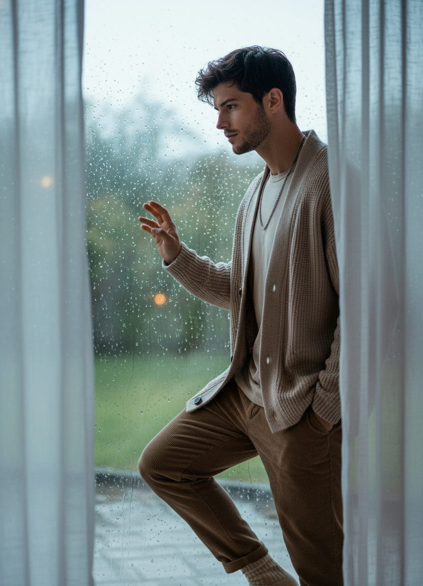 Children Special Pose — Window Ponder (Male)