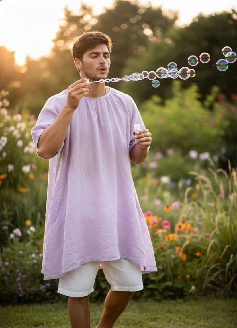 Children Special Pose — Ethereal Bubbles (Male)