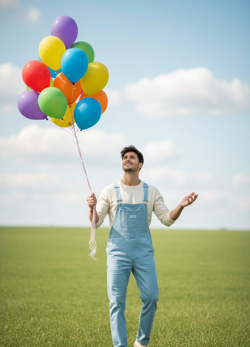 Children Special Pose — Cloudward Bound (Male)