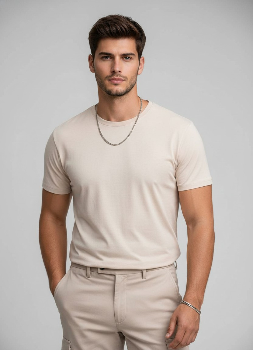 Cinematic Portrait Studio — Soft Studio Glamour (Male)