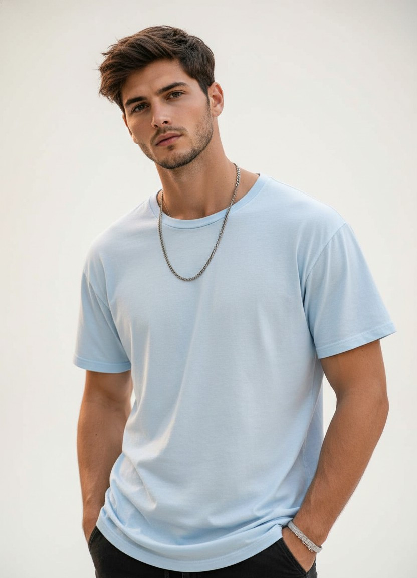 Cinematic Portrait Studio — High Key Glow (Male)