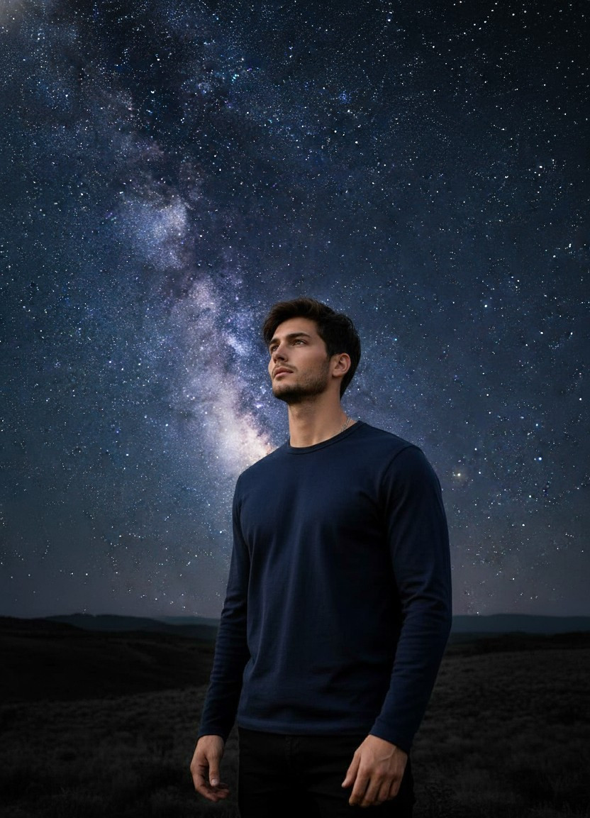 Celestial & Space — Meteor Shower Night (Male)