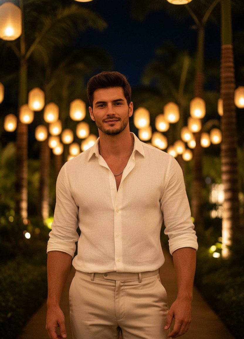 Tropical Paradise — Tropical Night Lanterns (Male)