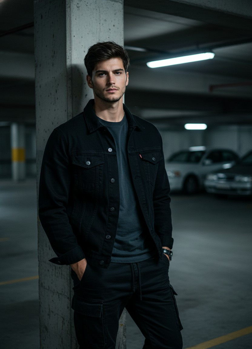 Industrial Urban — Underground Parking Structure (Male)