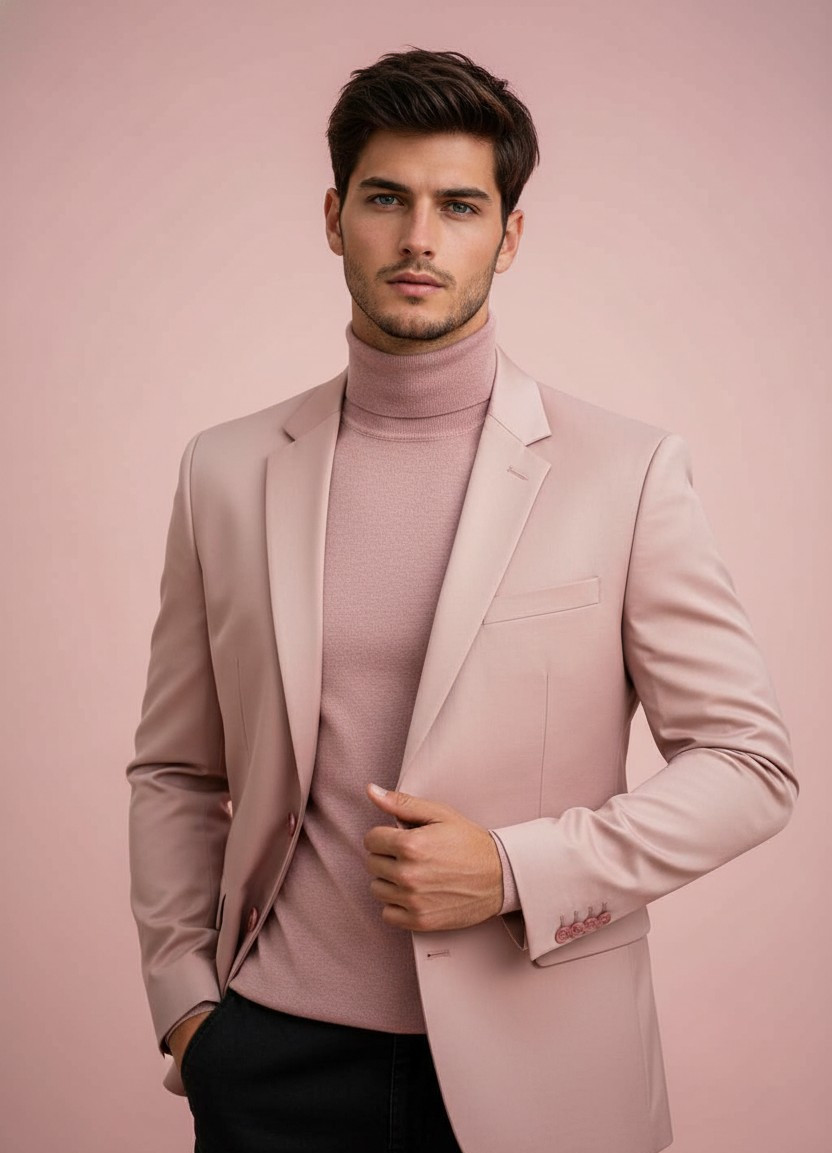 Pastel Dreamland — Blush Pink Studio (Male)