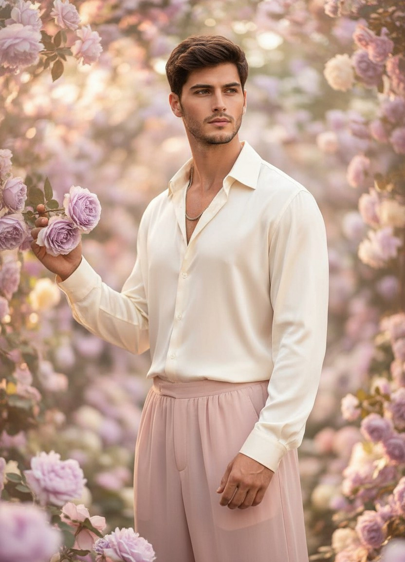 Pastel Dreamland — Pastel Flower Bloom (Male)