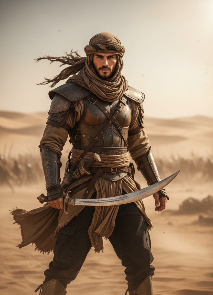 Warrior & Epic — Desert Warlord (Male)