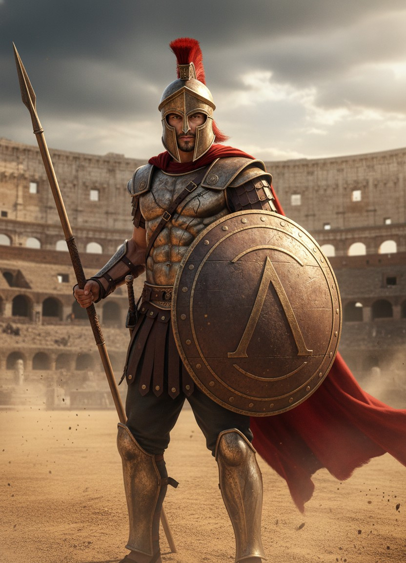 Warrior & Epic — Spartan Gladiator (Male)
