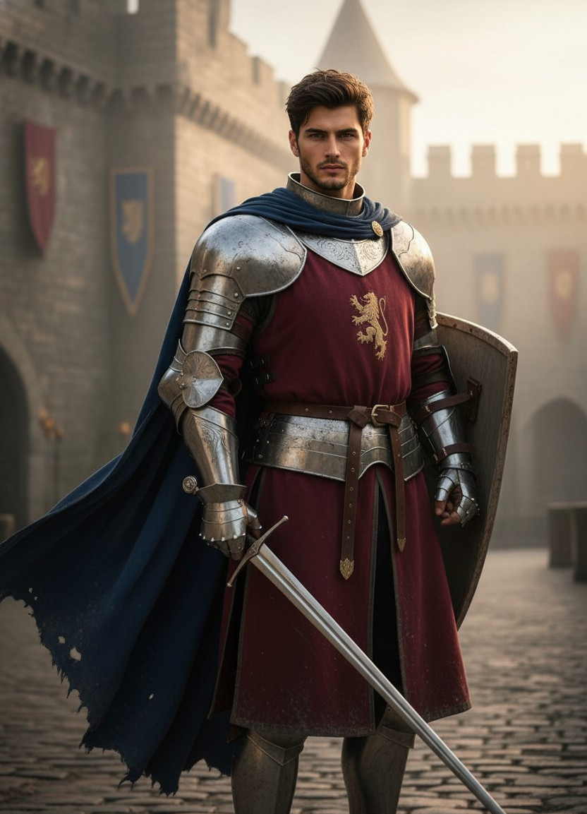 Warrior & Epic — Medieval Knight (Male)