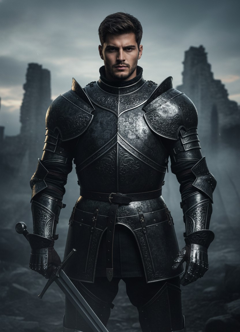 Warrior & Epic — Dark Knight Armor (Male)