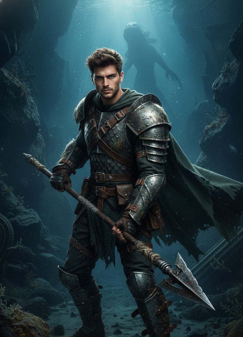 Underwater Fantasy — Leviathan Hunter (Male)