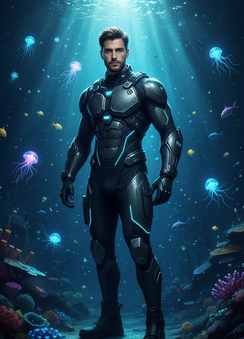 Underwater Fantasy — Deep Ocean Explorer (Male)