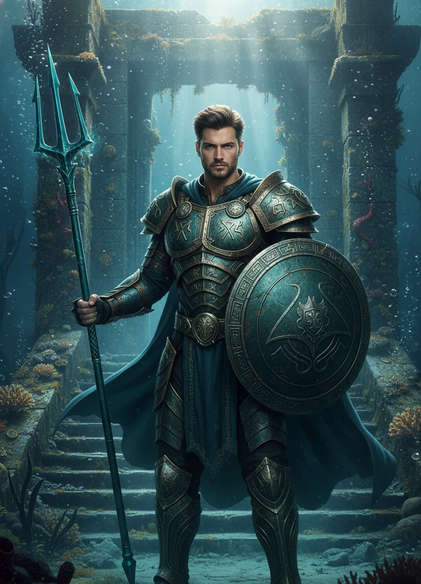 Underwater Fantasy — Sunken Empire Guardian (Male)
