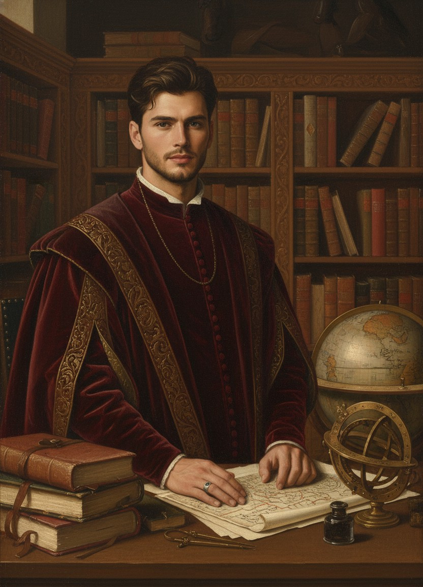 Renaissance Art — Renaissance Scholar (Male)