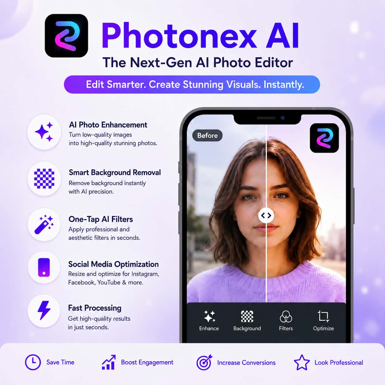 Photonex AI: The Next-Gen AI Photo Editor for Fast, Stunning Image Creation