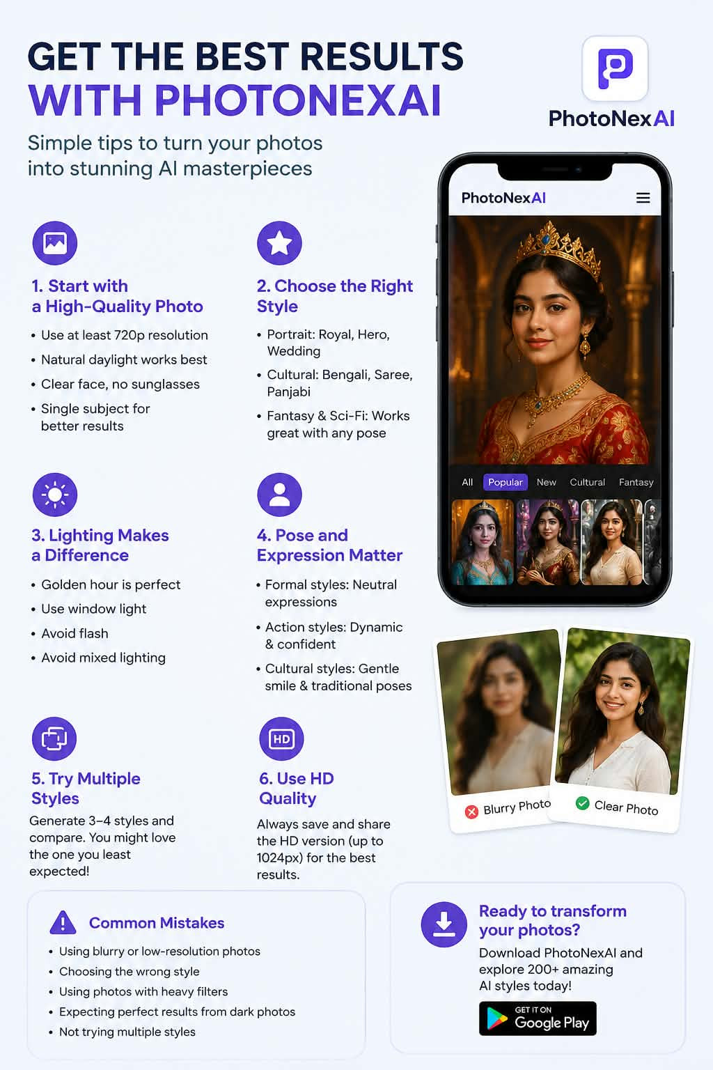 How to Get the Best Results from AI Photo Styles
