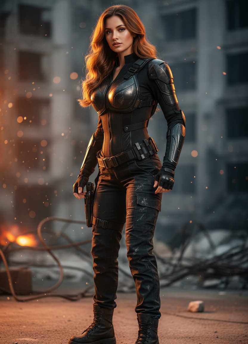 Iconic Cinema — Blockbuster Action Hero (Female)