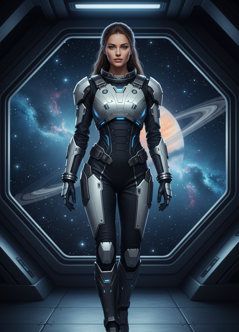 Iconic Cinema — Sci-Fi Space Commander (Female)