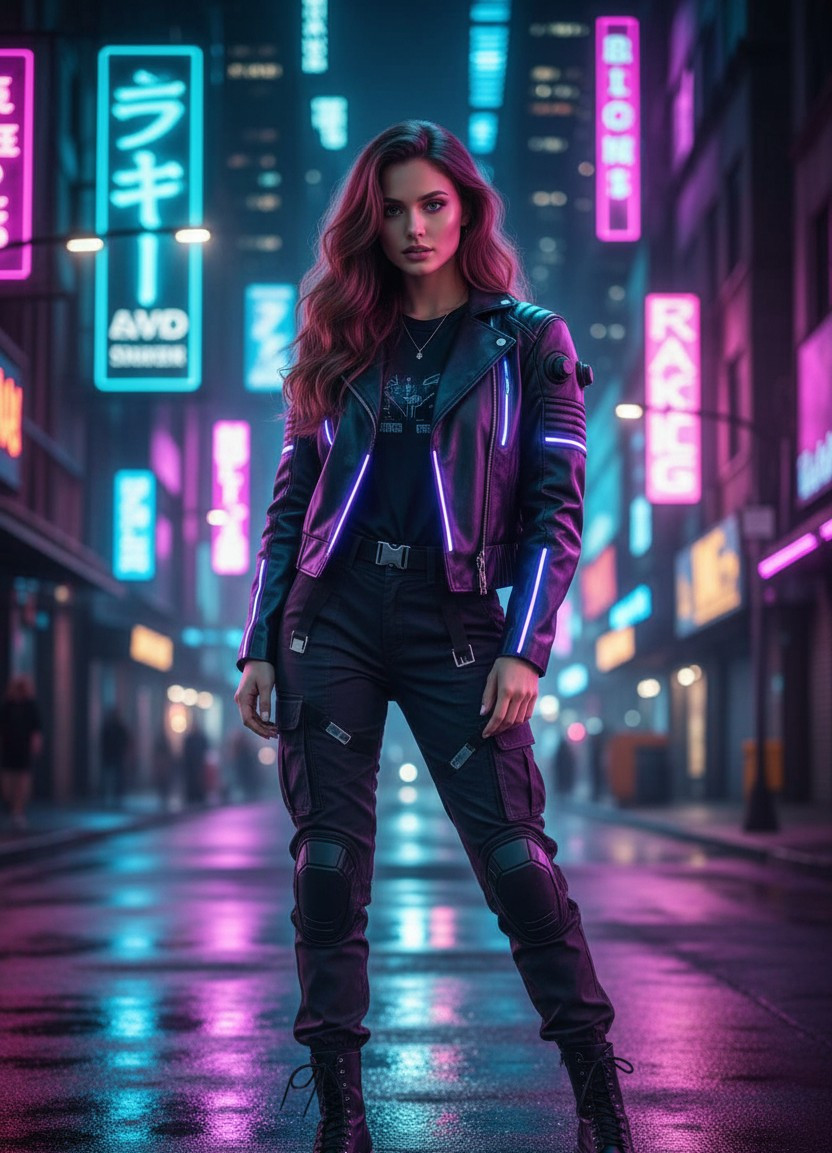 Iconic Cinema — Cyberpunk Antihero (Female)