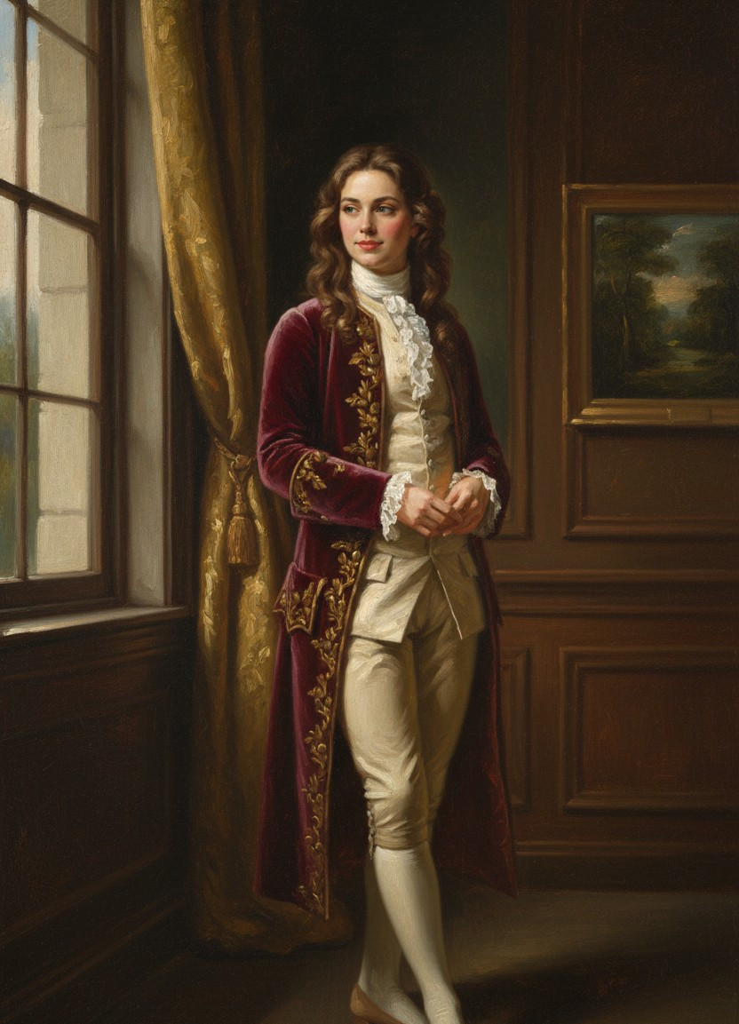 Middle-Aged Oil Painting — Window Light Portrait (Female)