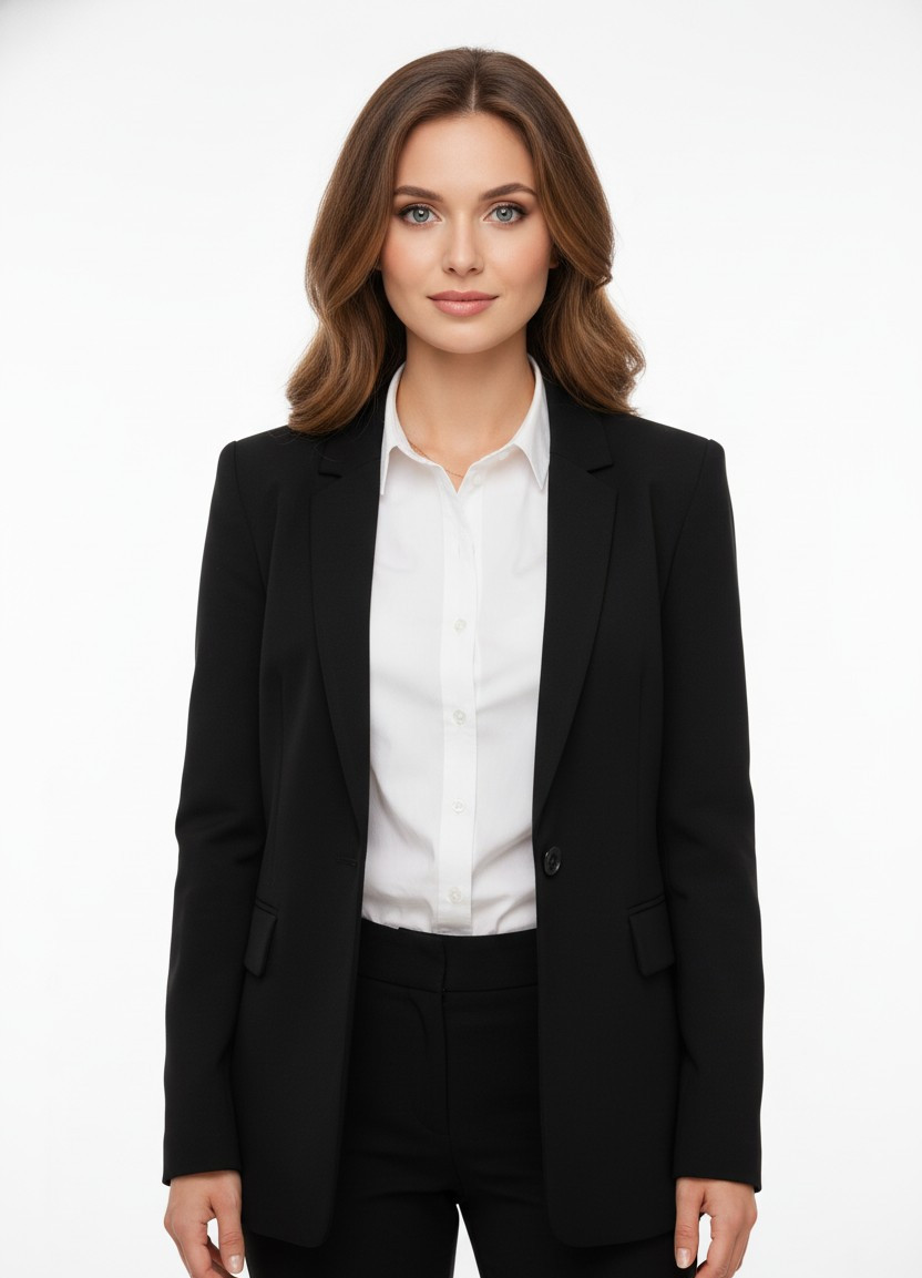 AI Headshot Pro — Minimal Clean Background (Female)