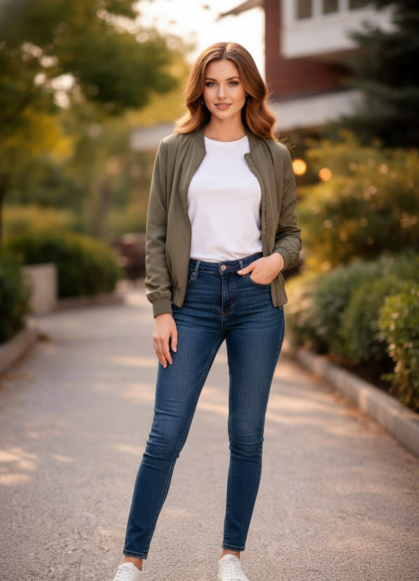 Different Ages Portrait — Young Adult Fresh Look (Age 20–25) (Female)