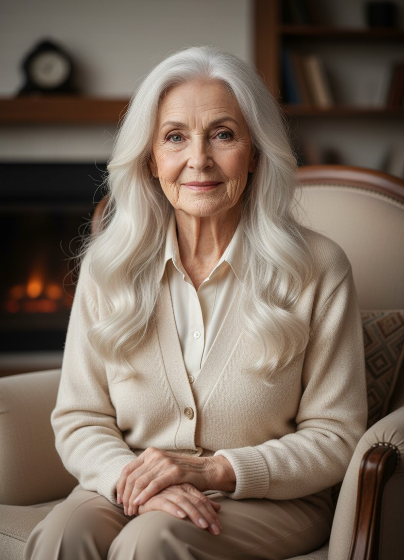 Different Ages Portrait — Legacy Portrait (Age 85+) (Female)