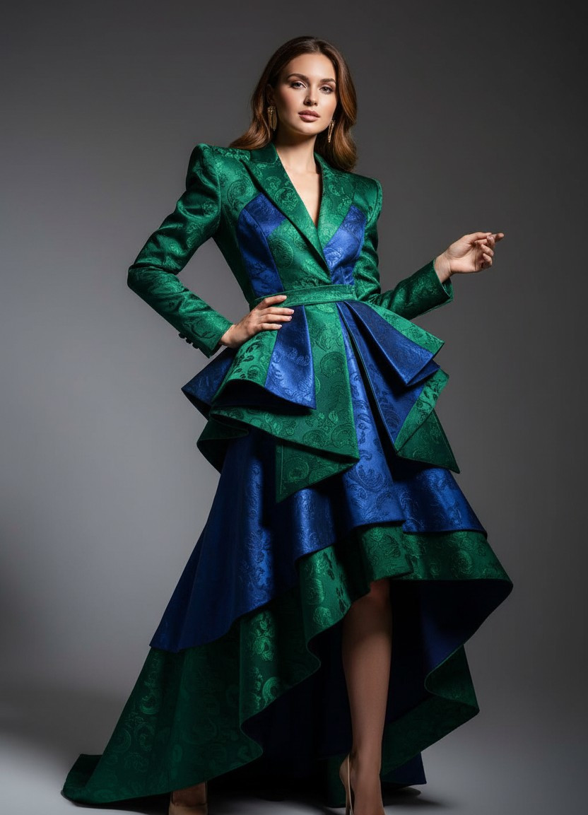 Luxury Fashion Editorial — High Fashion Couture (Female)