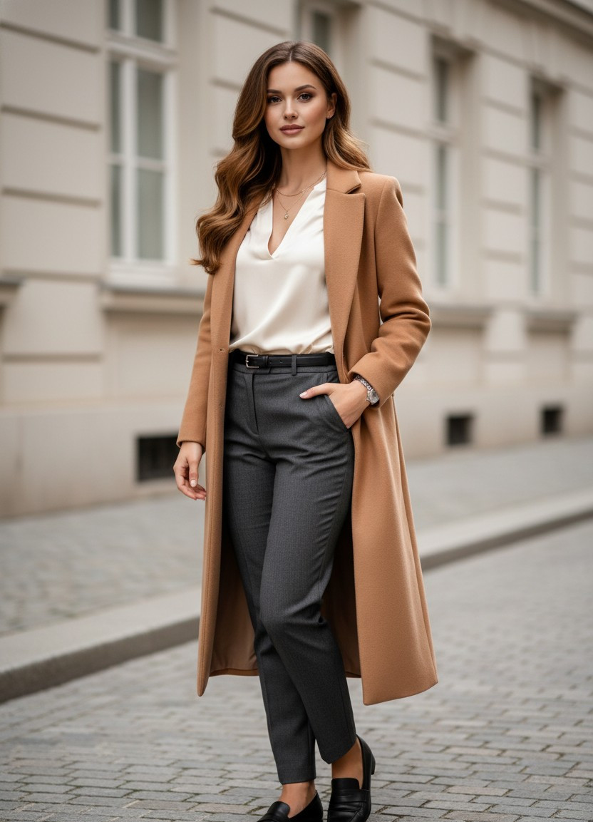 Luxury Fashion Editorial — Luxury Street Style (Female)