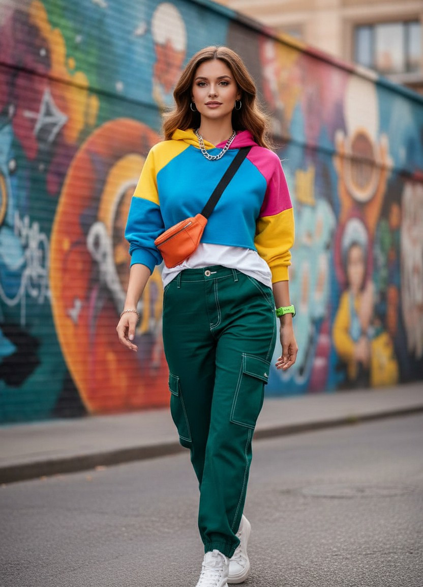 Street Style Urban — Street Art District (Female)