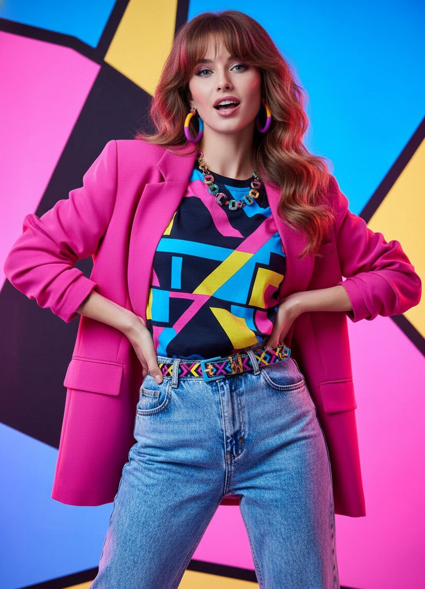 Vintage Retro Film — 80s Pop Icon (Female)