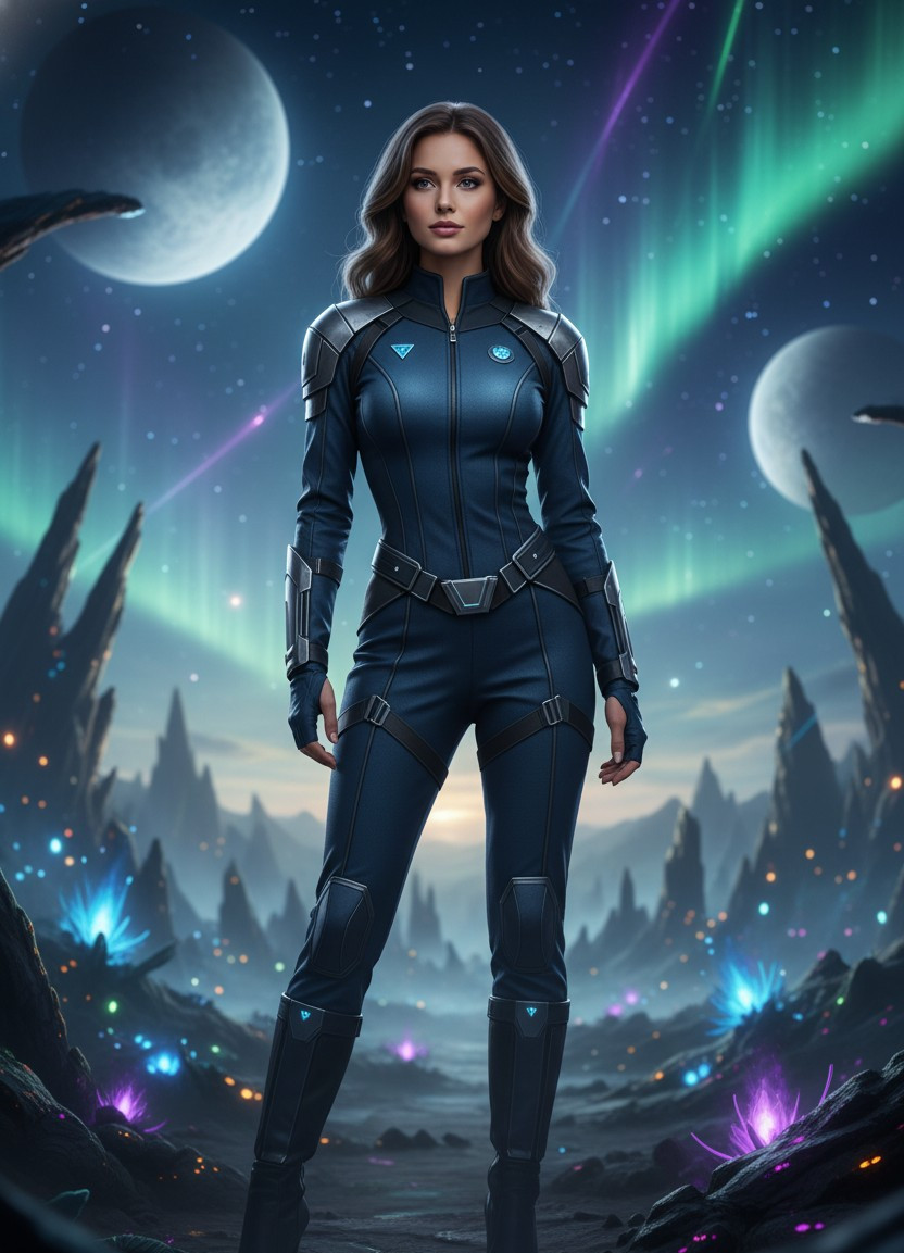 Futuristic Sci-Fi — Alien First Contact (Female)