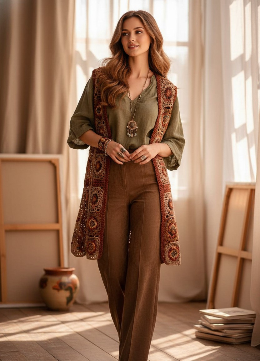 Bohemian Chic — Artsy Boho Editorial (Female)