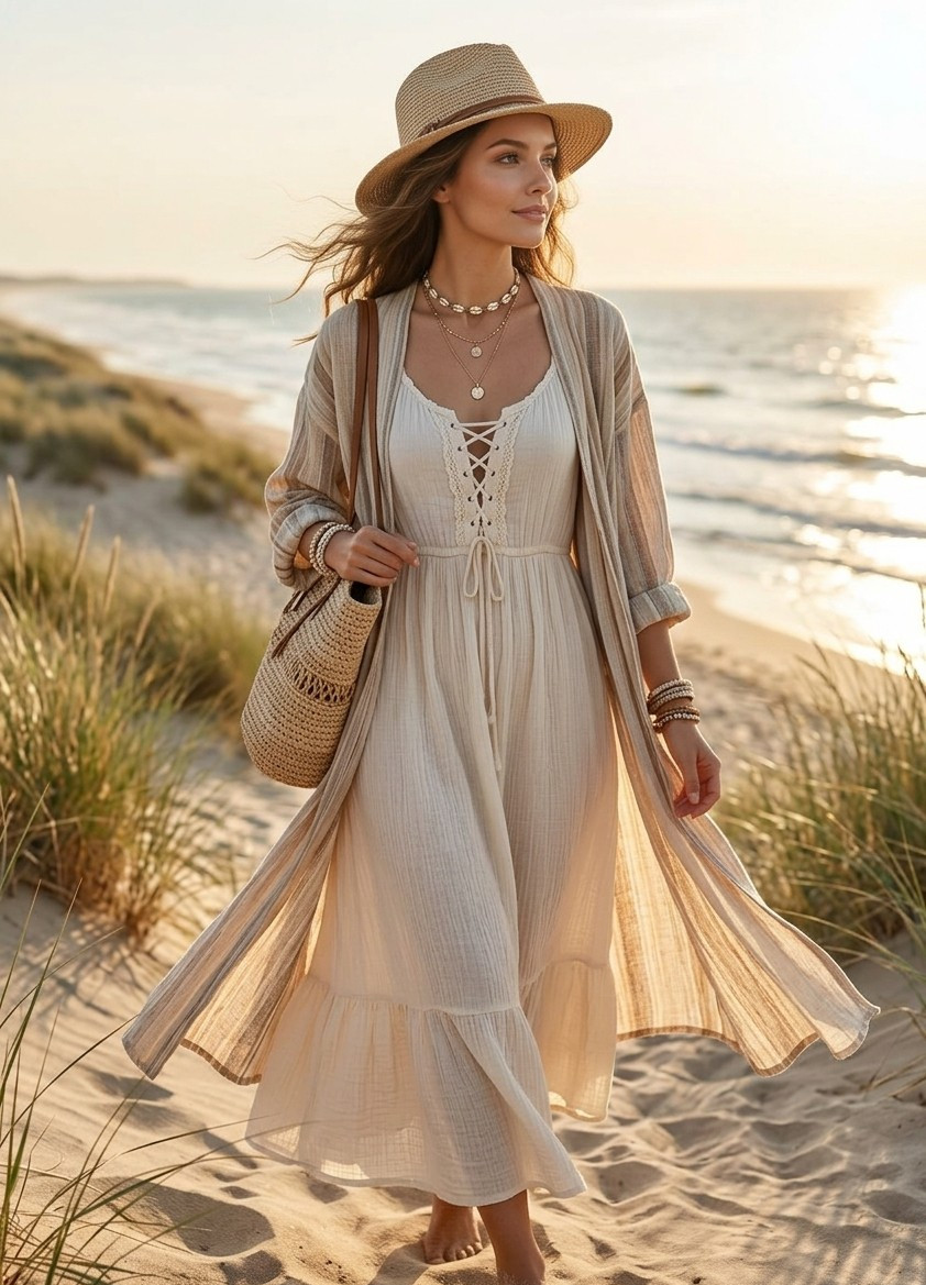 Bohemian Chic — Coastal Boho Beach (Female)