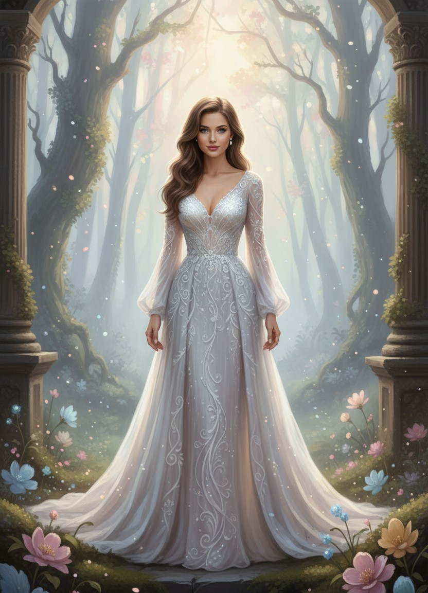 Fantasy & Ethereal — Mystical Mist Portrait (Female)