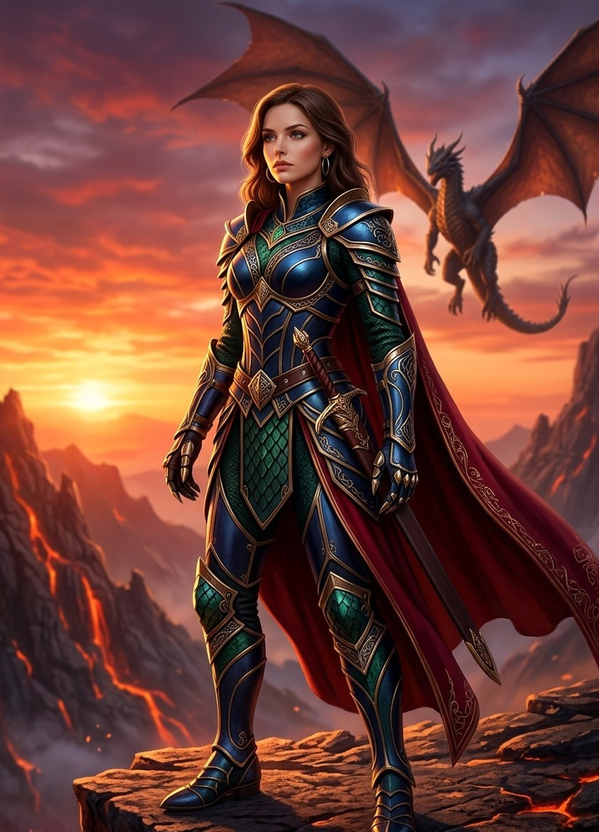Fantasy & Ethereal — Dragon Realm Fantasy (Female)