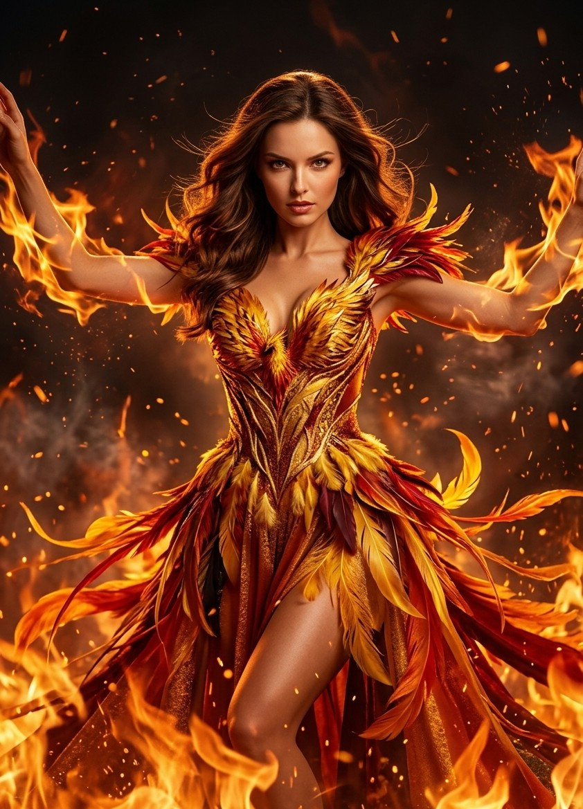 Fantasy & Ethereal — Phoenix Rising (Female)