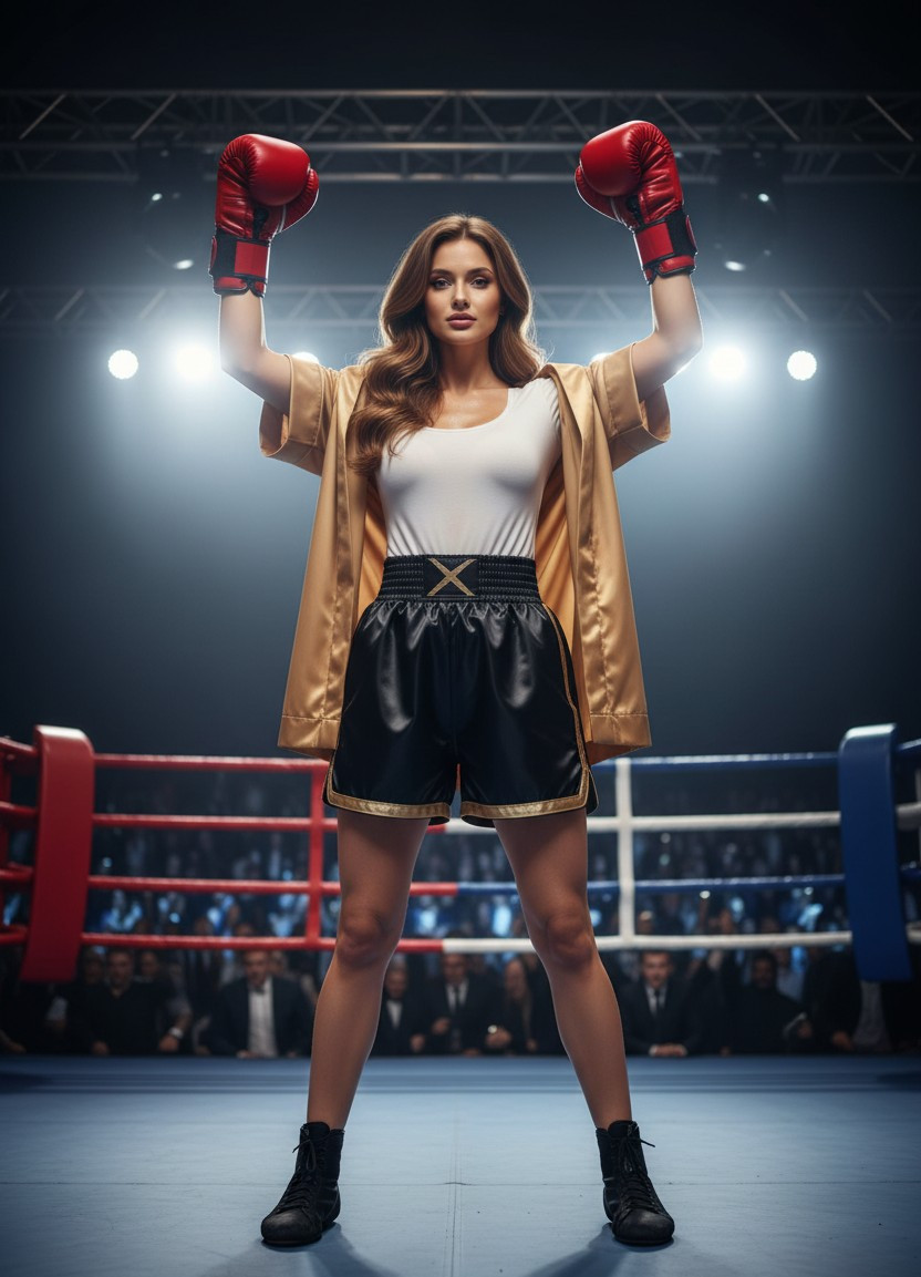 Sports & Athletic — Boxing Champion (Female)