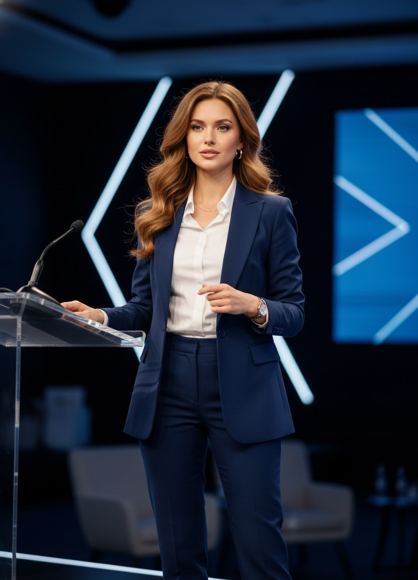 Office & Professional — Business Speaker (Female)