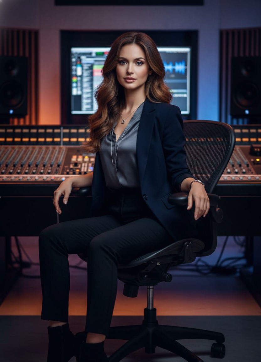 Artistic & Creative — Music Producer Portrait (Female)