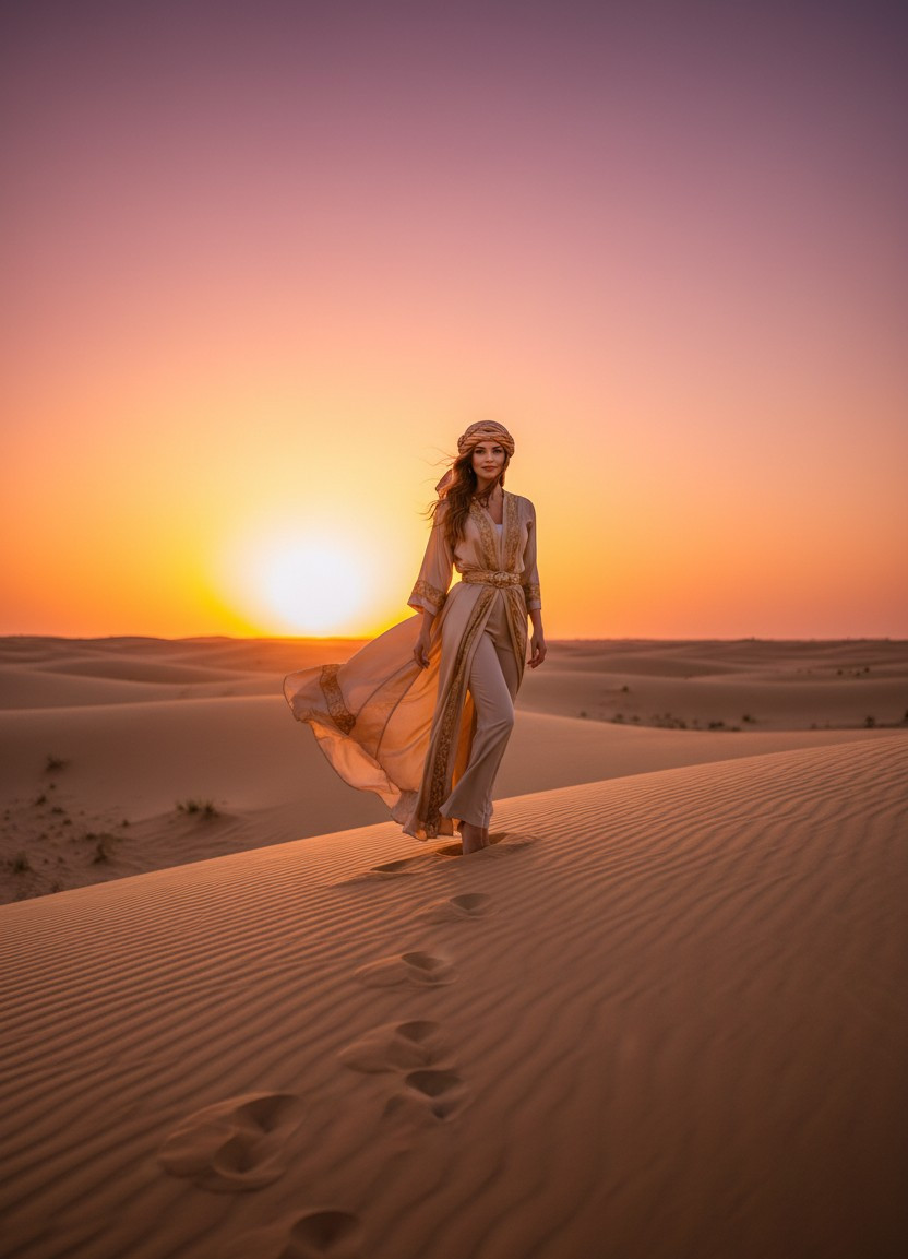Desert & Boho — Sahara Desert Shoot (Female)