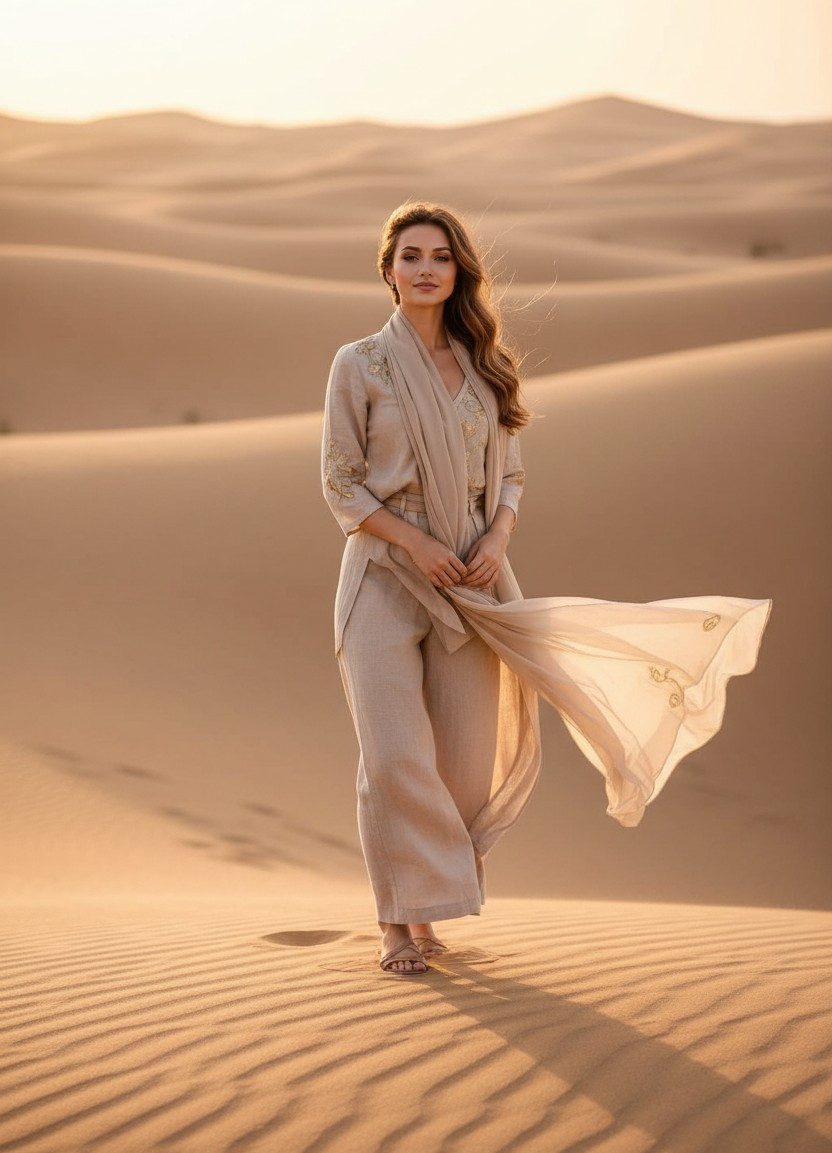 Desert & Boho — Golden Dune Elegance (Female)