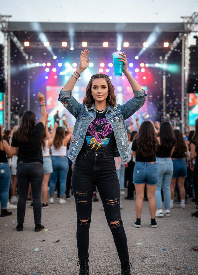 Music Festival — Outdoor Concert Style (Female)