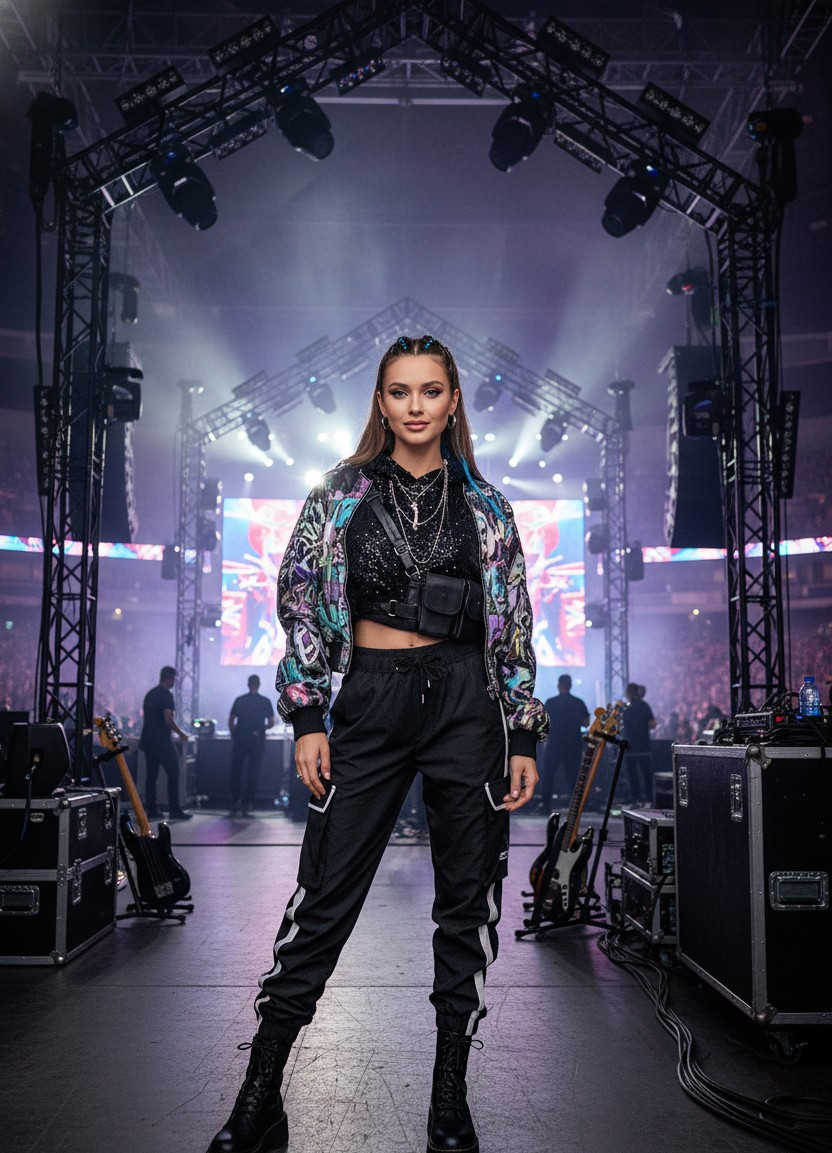 Music Festival — Backstage Artist Look (Female)