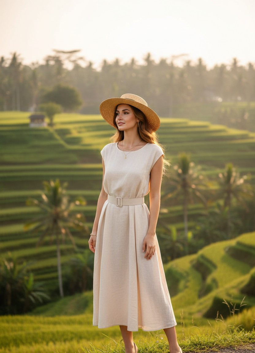 Tropical Paradise — Bali Rice Terrace (Female)