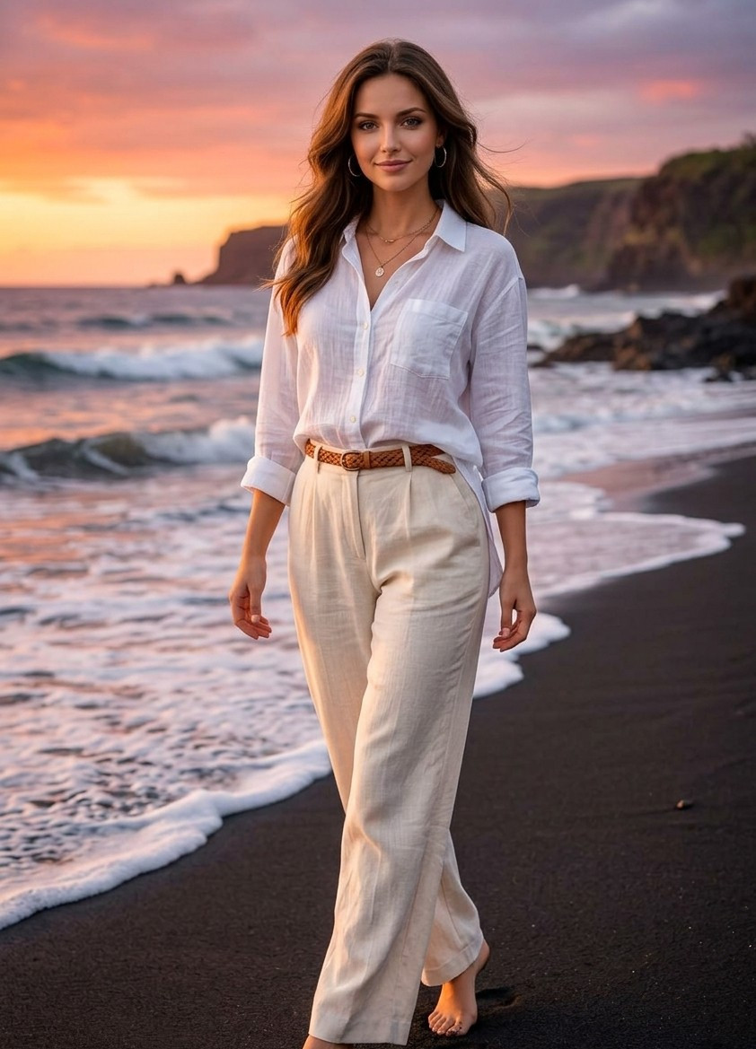 Tropical Paradise — Hawaiian Sunset (Female)