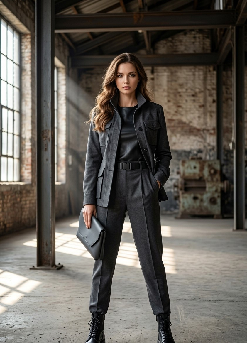 Industrial Urban — Factory Warehouse Shoot (Female)