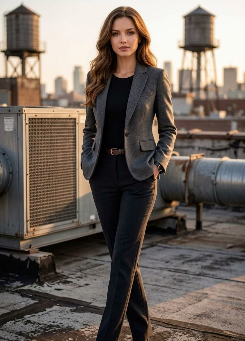 Industrial Urban — Industrial Rooftop (Female)