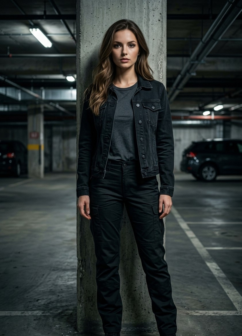 Industrial Urban — Underground Parking Structure (Female)